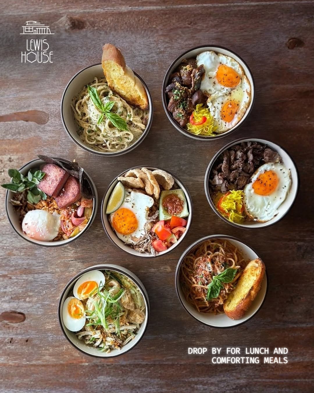 Rice bowls and all-day meals